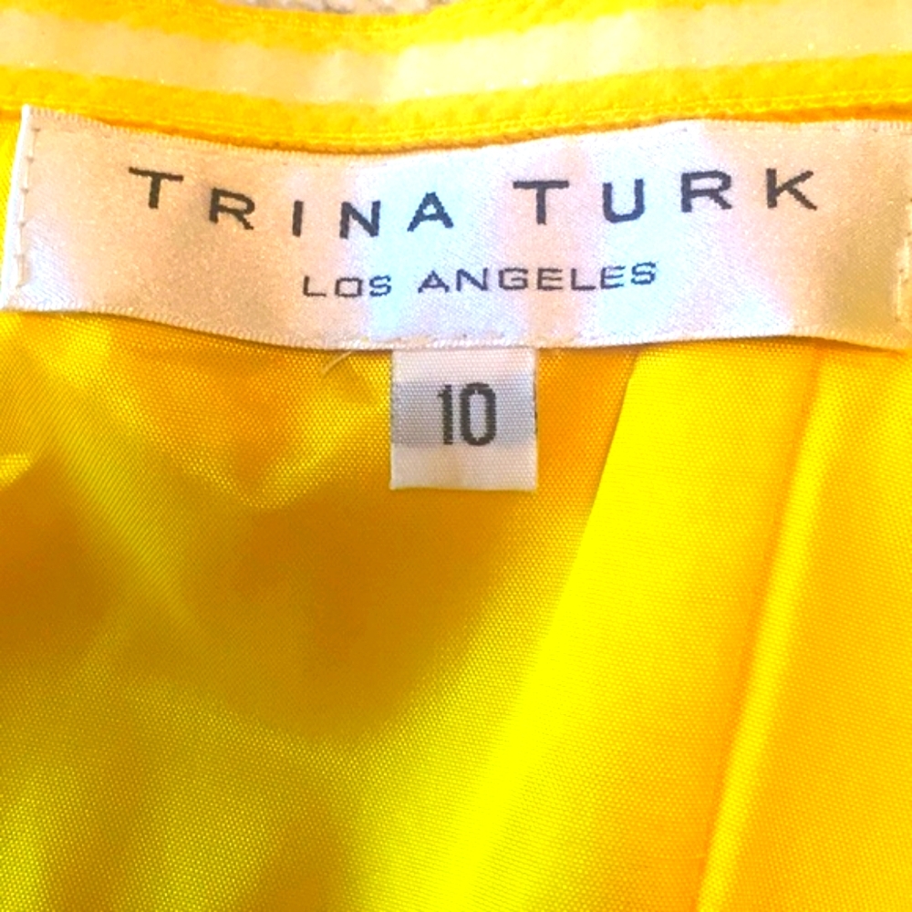 Trina Turk, Women strapless dress size 10 - Picture 5 of 5